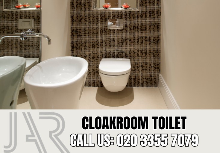 Cloakroom and Downstairs Toilet Installation by Soho Bathroom Fitters